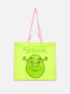 Reiseaccessoires|Primark „Shrek“ XL-Tragetasche Grün