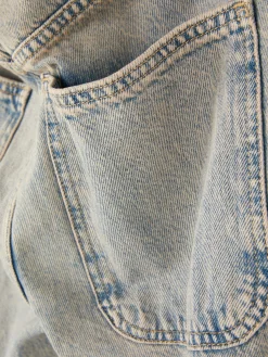 Jeans|Primark Skater-Jeans Im Used-Look Hellblau