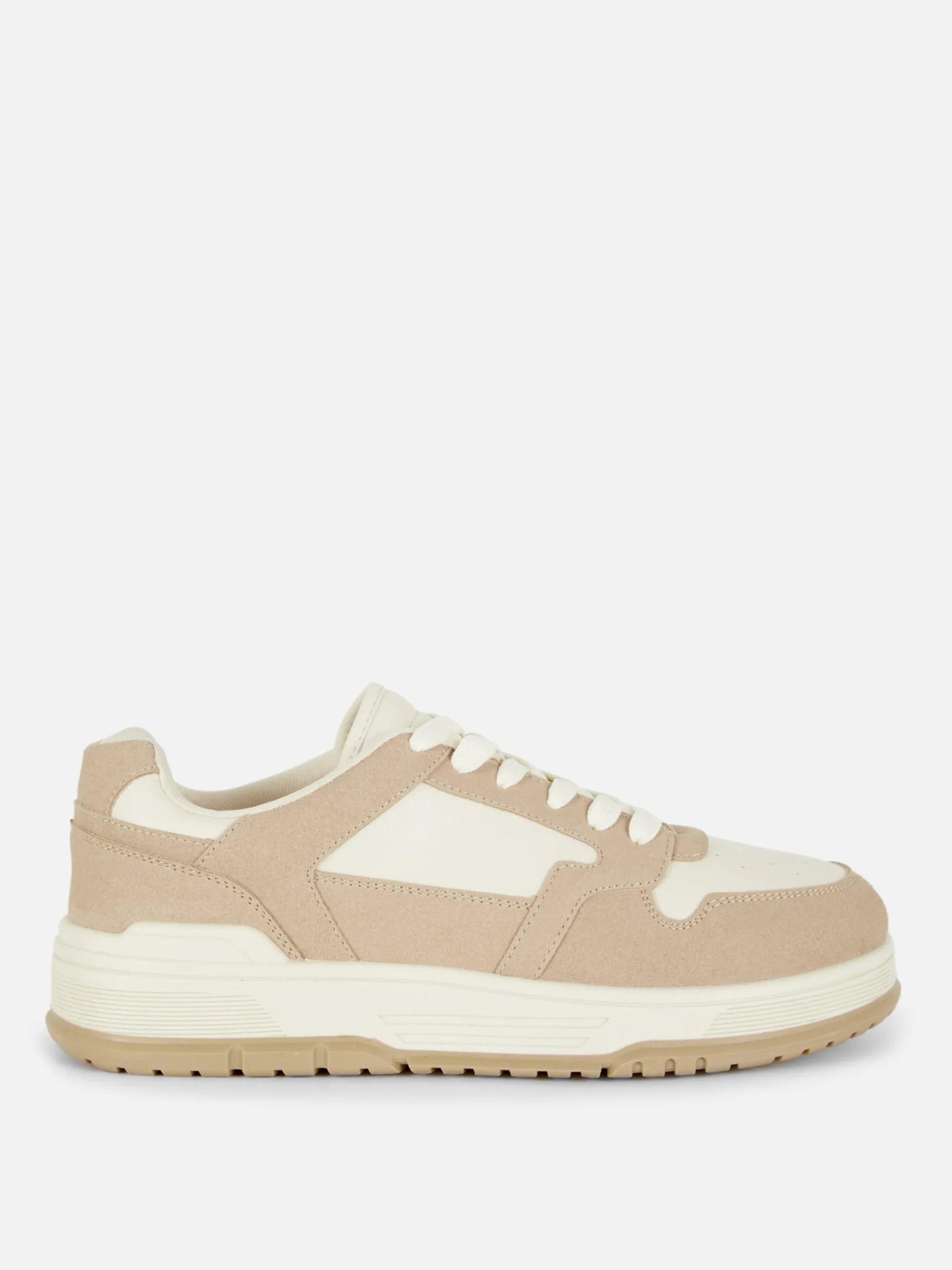 Sneakers|Primark Skater-Sneaker Mit Dicker Sohle Und Einsätzen Braun