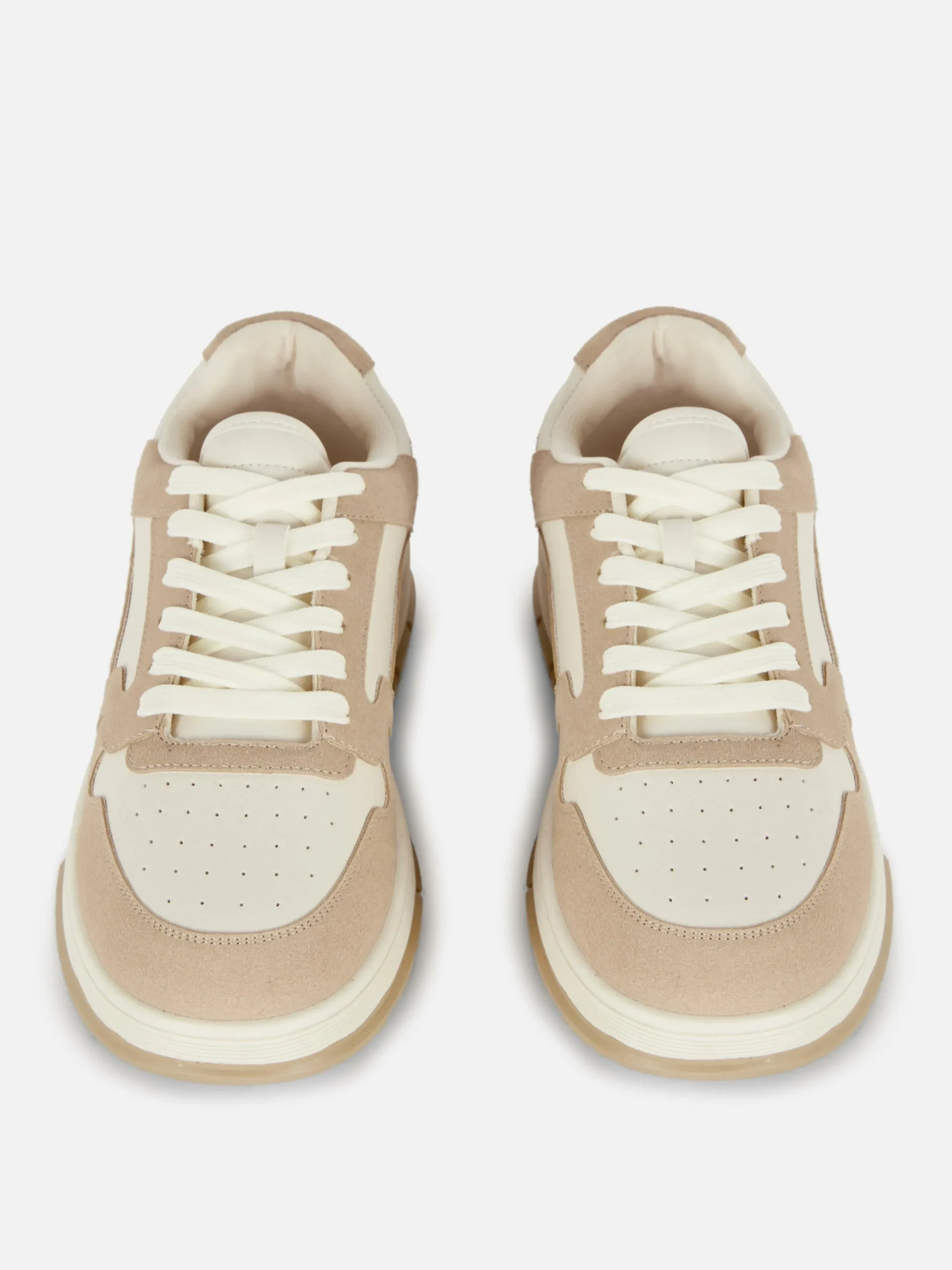 Sneakers|Primark Skater-Sneaker Mit Dicker Sohle Und Einsätzen Braun