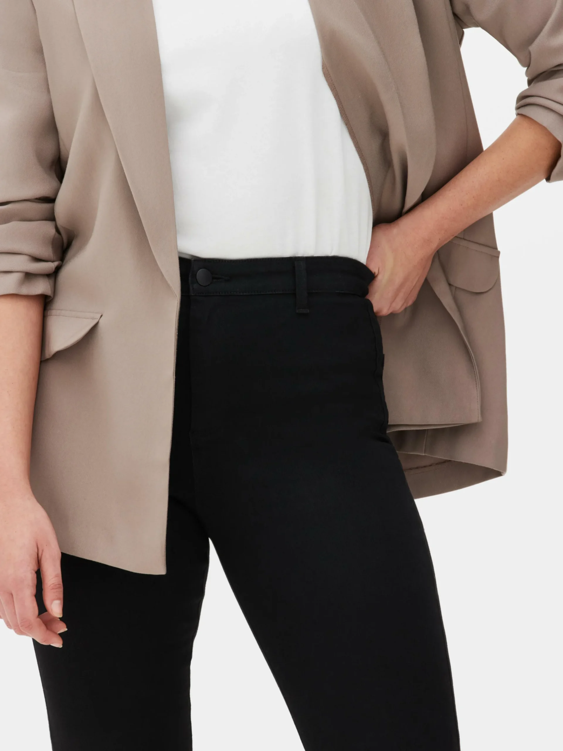Denim|Jeans|Primark Skinny Jeans Mit Stretch Schwarz