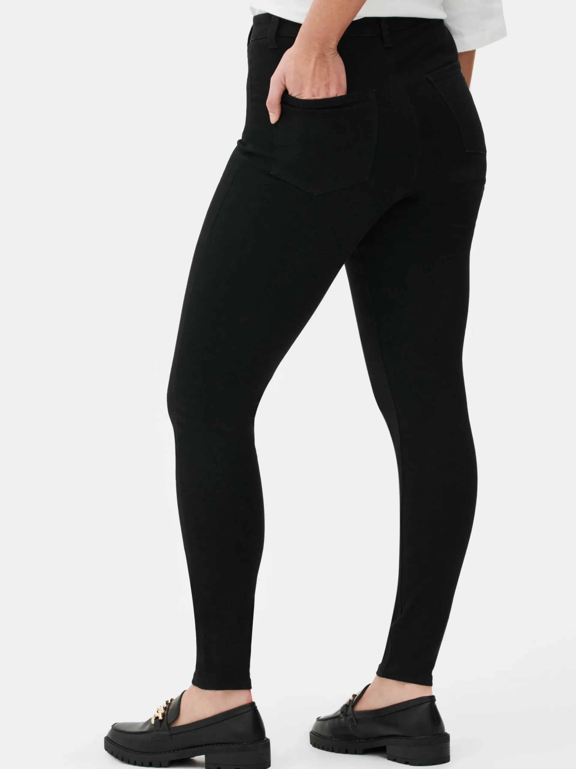 Denim|Jeans|Primark Skinny Jeans Mit Stretch Schwarz
