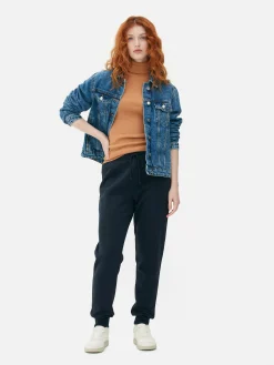 Jogginghosen|Primark Skinny-Fit-Jogginghose Marineblau
