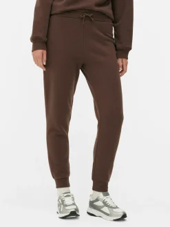 Jogginghosen|Primark Skinny-Fit-Jogginghose Schokoladenbraun