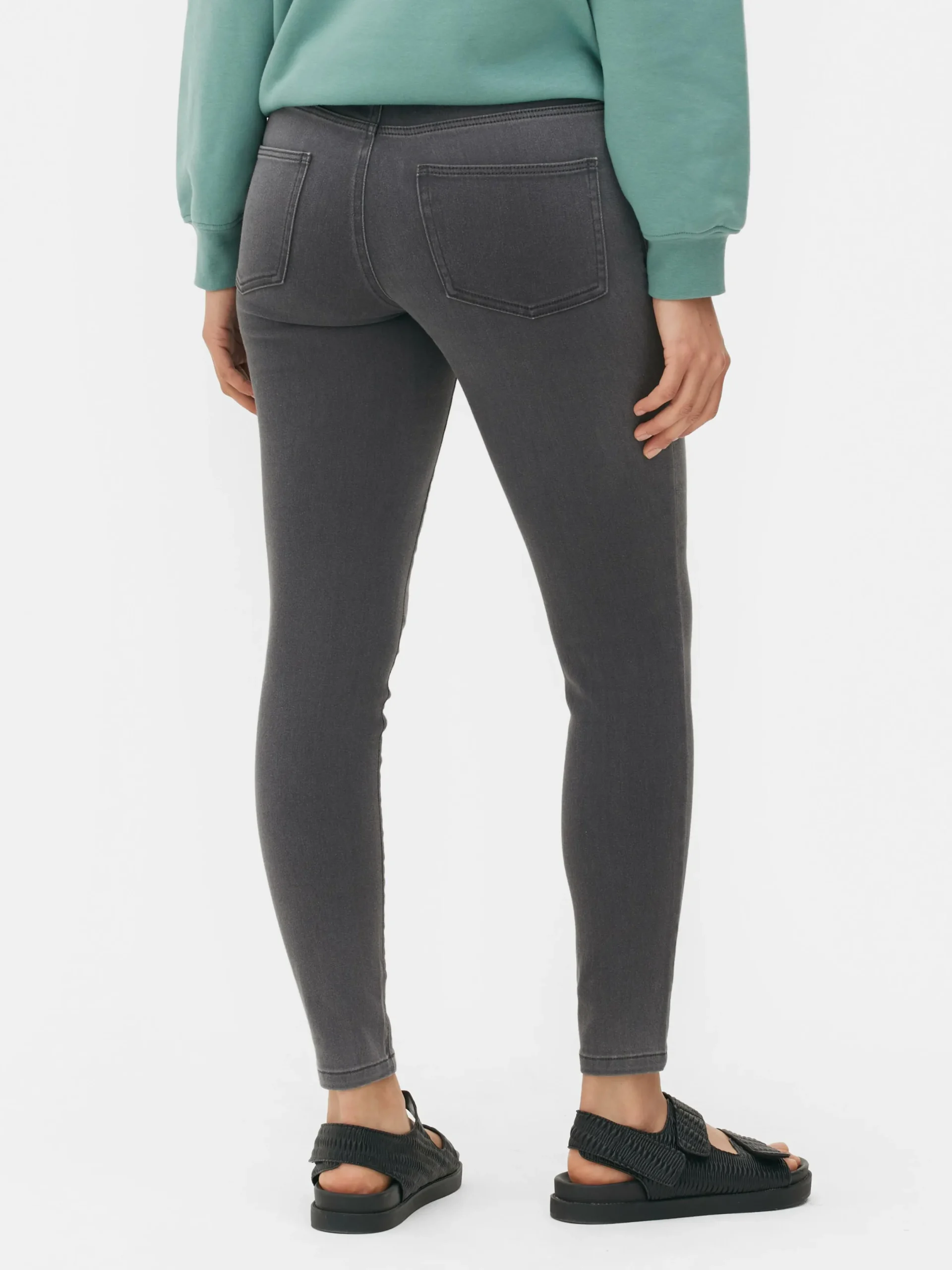 Jeans|Primark Skinny-Jeans Mit Stretch Grau