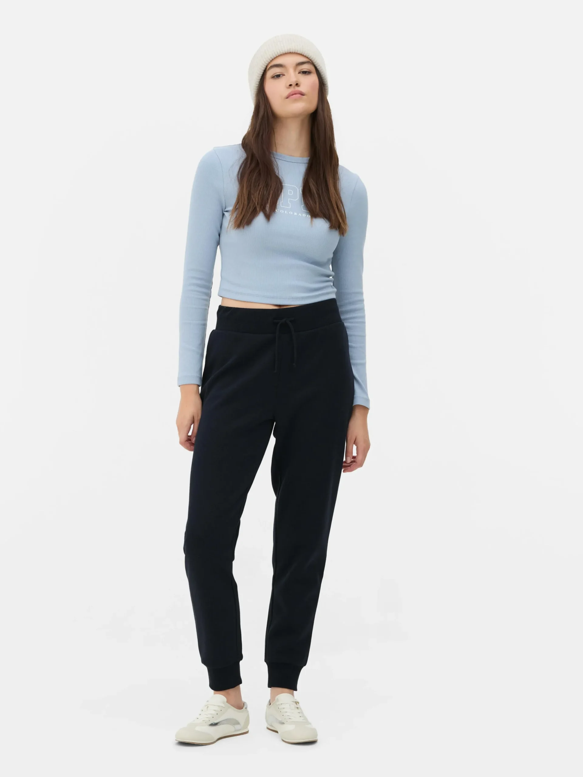 Jogginghosen|Primark Skinny-Jogginghose Mit Kordelzug Marineblau