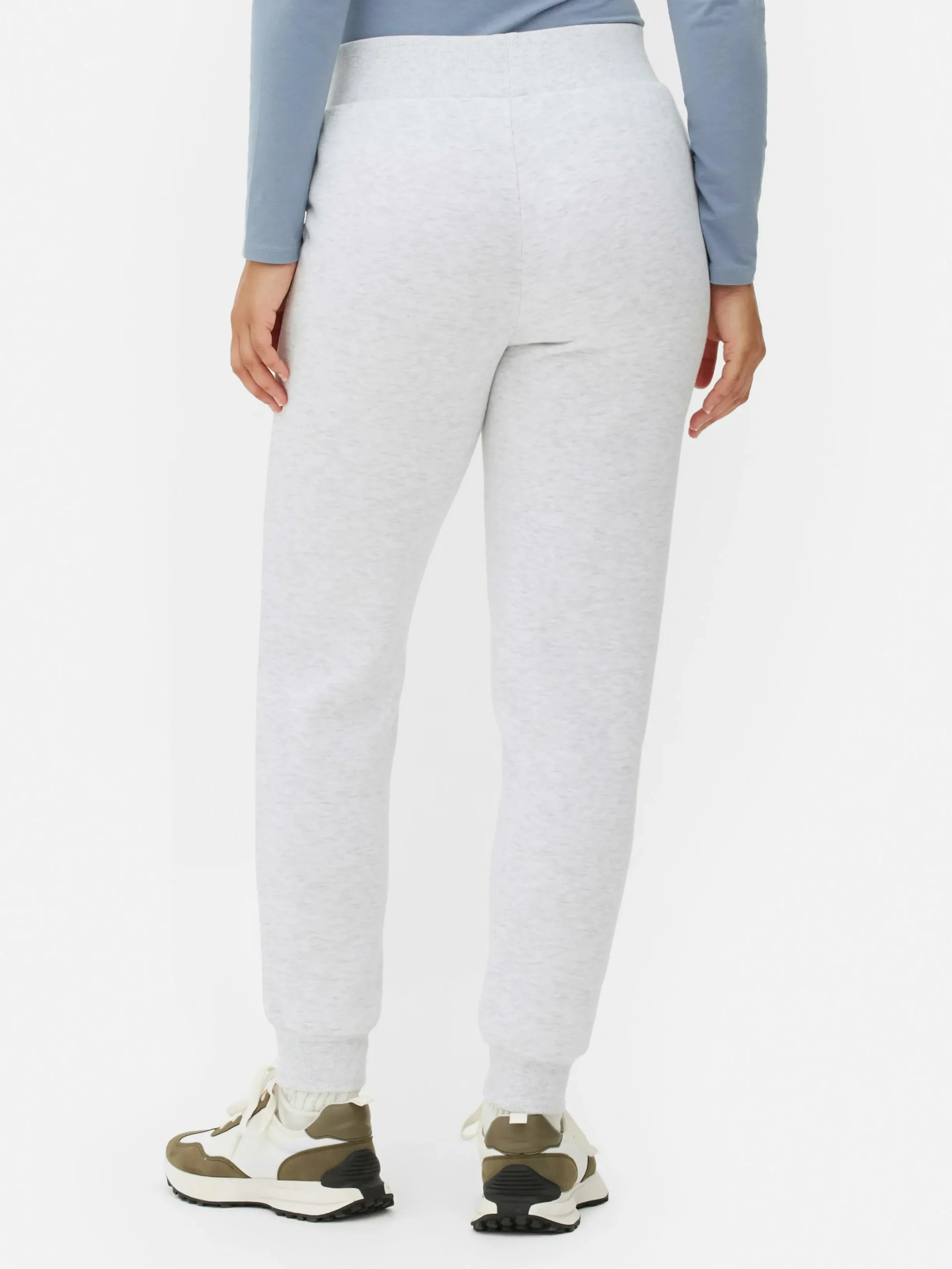 Jogginghosen|Primark Skinny-Jogginghose Mit Kordelzug Grau meliert