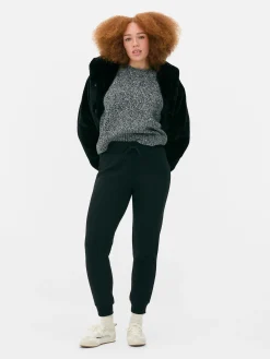 Jogginghosen|Primark Skinny-Jogginghose Mit Kordelzug Schwarz