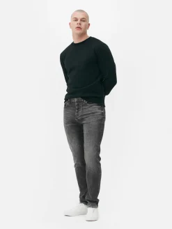 Jeans|Primark Slim-Fit Denim Jeans Grau