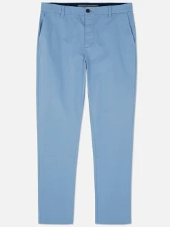 Hosen|Primark Slim-Fit-Chinohose Mit Stretchanteil Blau