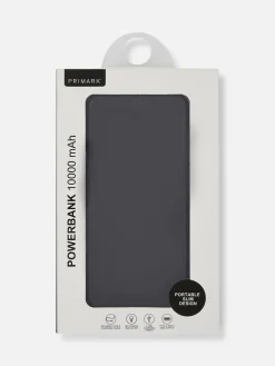 Ladegeräte|Primark „Slimline“ Powerbank, 10.000 MAh Schwarz