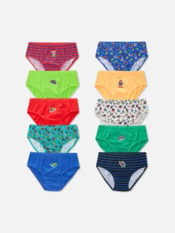 Unterwäsche|Primark Slips Mit Tierischen Superhelden, 10er-Pack Multi