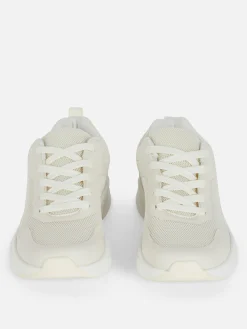 Sneakers|Primark Sneaker Mit Breiter Sohle Und Einsätzen Naturfarben