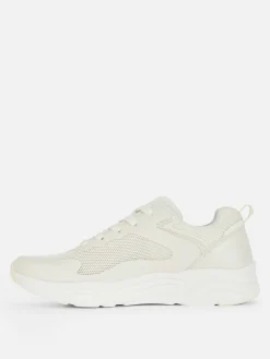 Sneakers|Primark Sneaker Mit Breiter Sohle Und Einsätzen Naturfarben