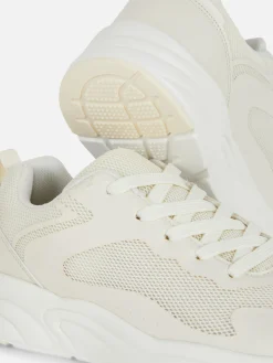 Sneakers|Primark Sneaker Mit Breiter Sohle Und Einsätzen Naturfarben