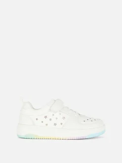 Sneakers|Primark Sneaker Mit Dicker Sohle Und Sternen Im Ombré-Look Weiß