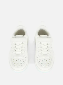 Sneakers|Primark Sneaker Mit Dicker Sohle Und Sternen Im Ombré-Look Weiß