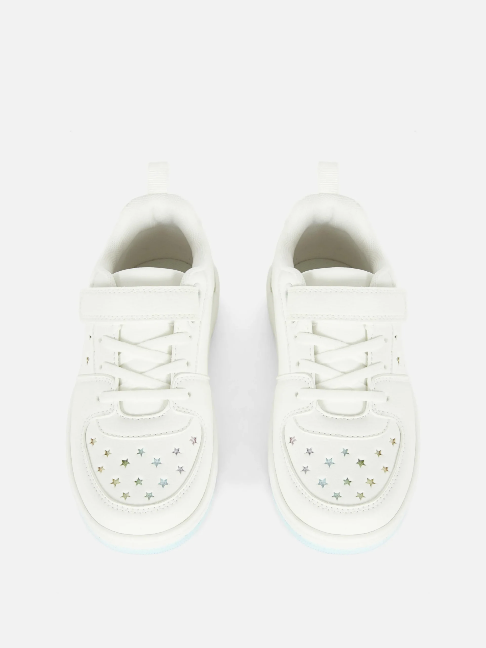 Sneakers|Primark Sneaker Mit Dicker Sohle Und Sternen Im Ombré-Look Weiß