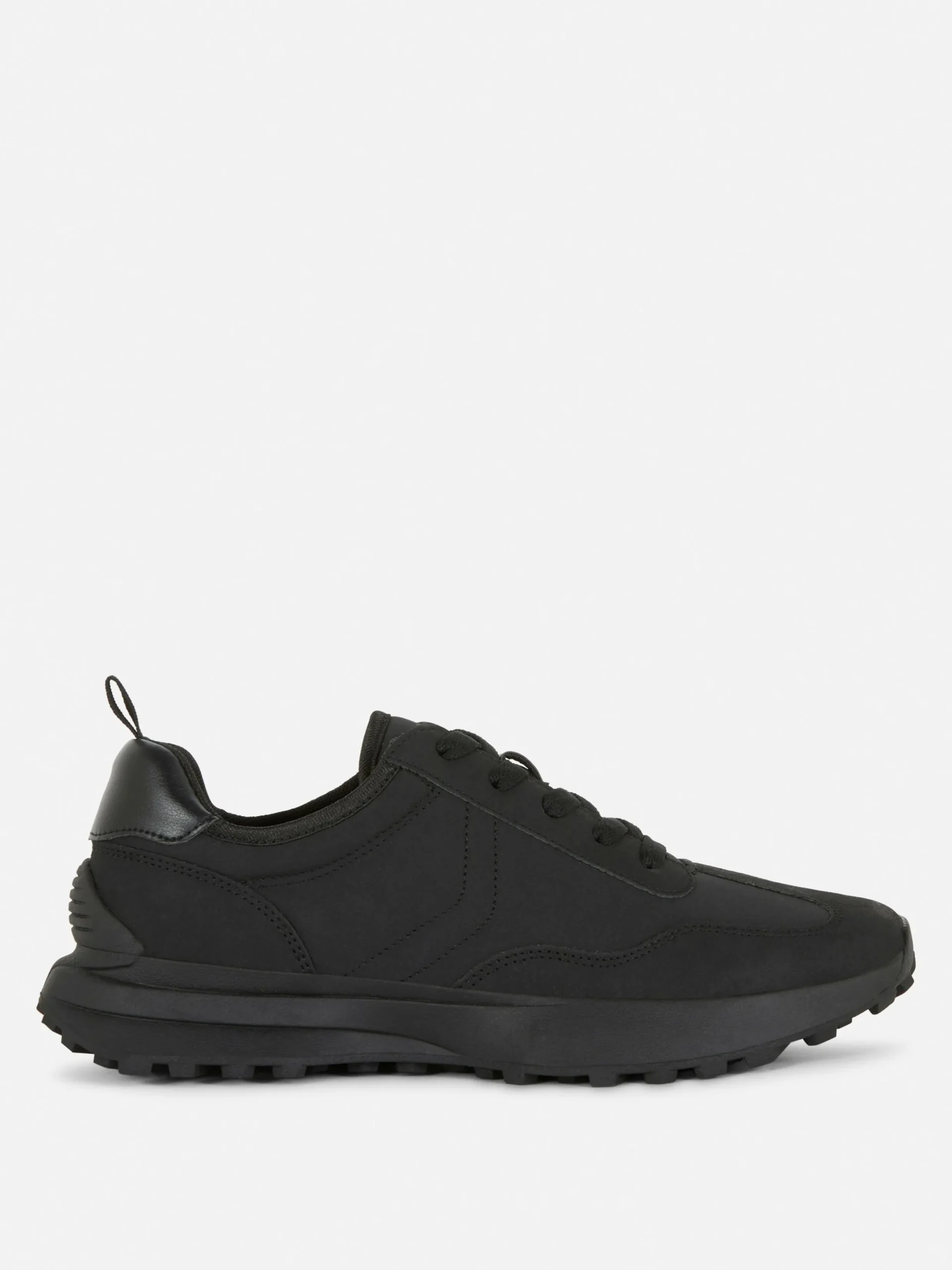 Sneakers|Primark Sneaker Mit Dicker Sohle In Blockfarben Schwarz