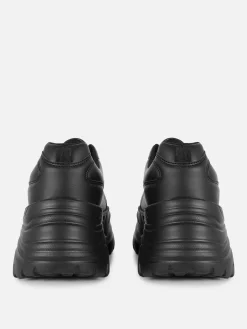 Sneakers|Primark Sneaker Mit Extremer Plateausohle Schwarz