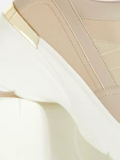 Sneakers|Primark Sneaker Mit Keilabsatz Und Metallbesatz Rosa
