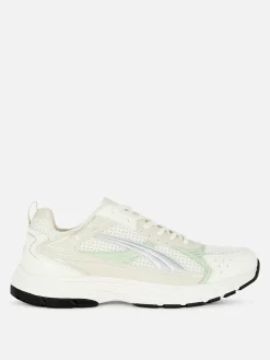 Sneakers|Primark Sneaker Mit Netzstoffeinsätzen Grün