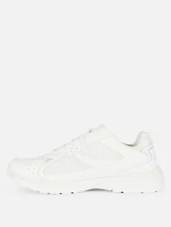 Sneakers|Primark Sneaker Mit Netzstoffeinsätzen Weiß
