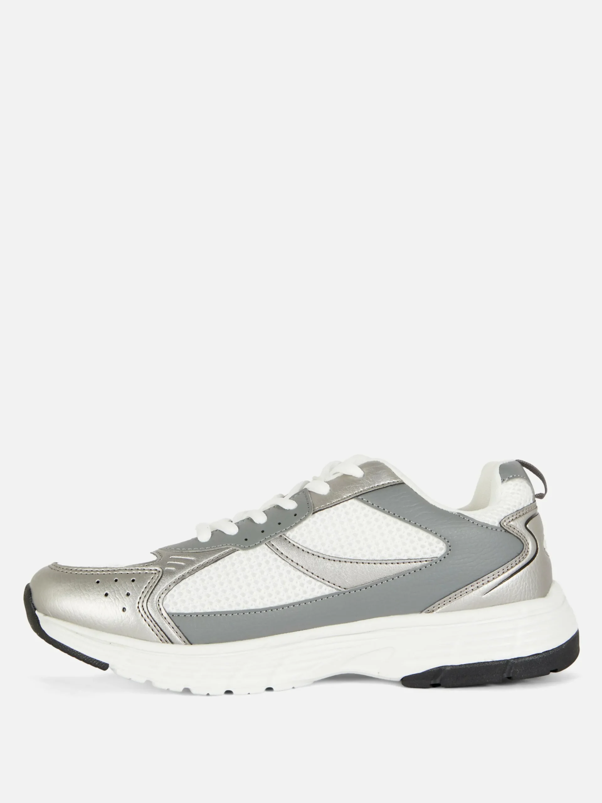 Sneakers|Primark Sneaker Mit Netzstoffeinsätzen Grau