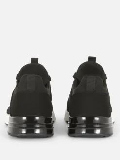 Sneakers|Primark Sneakers Zum Schnüren Mit Luftpolstersohle Schwarz