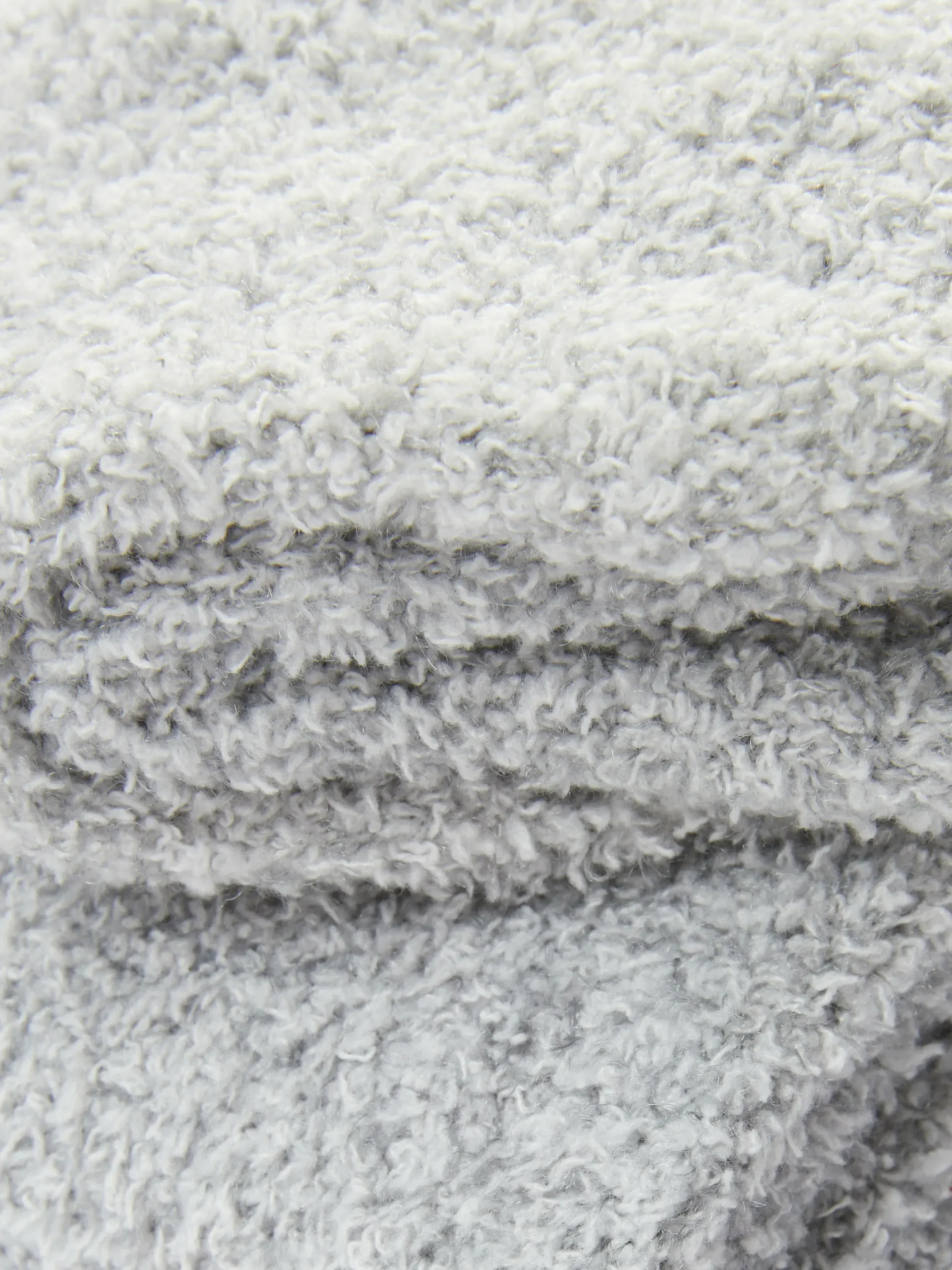 Socken|Primark Sneakersocken Aus Bouclé, 2er-Pack Grau