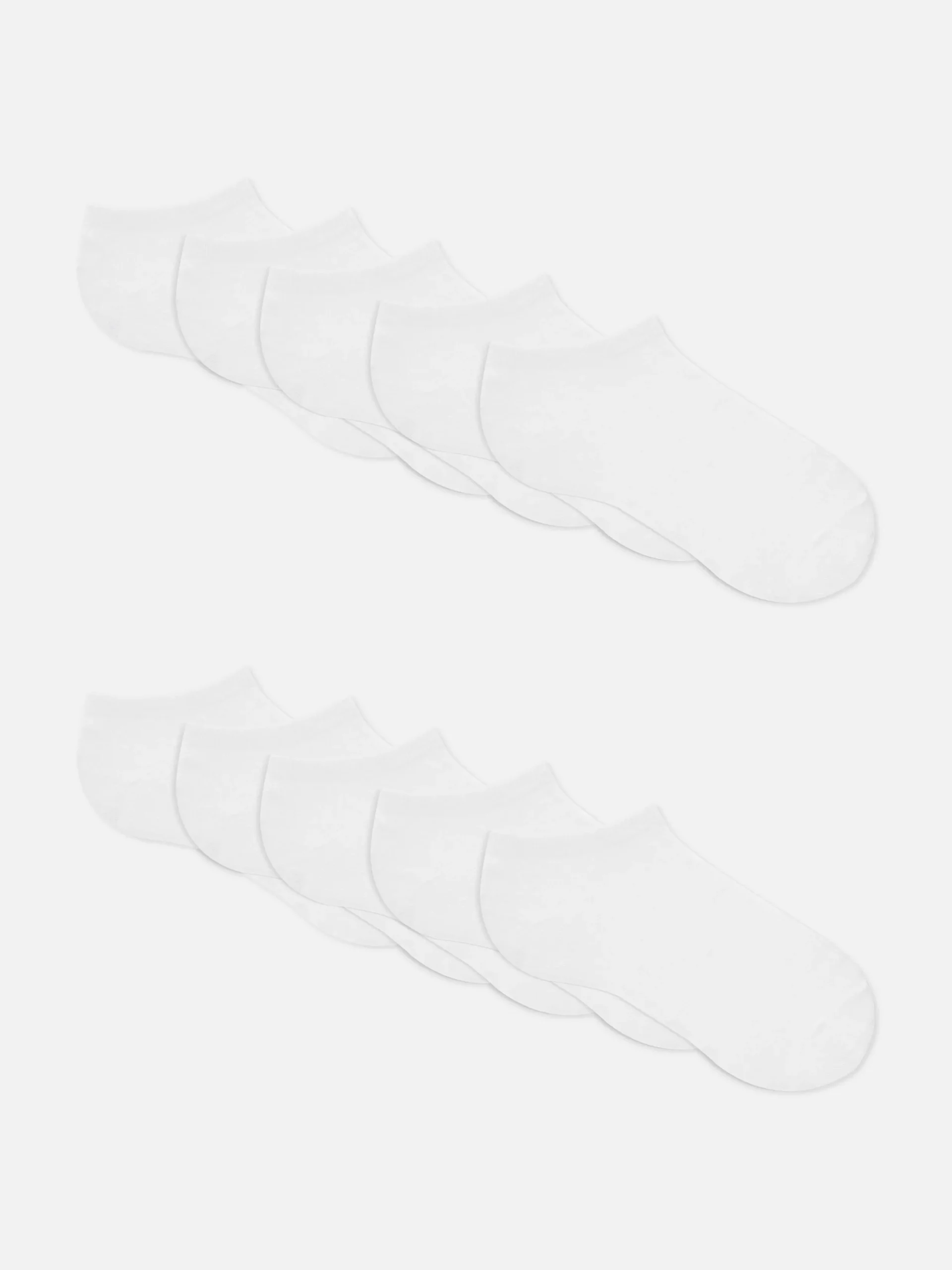 Socken Und Strumpfhosen|Primark Sneakersocken, 10er-Pack Weiß