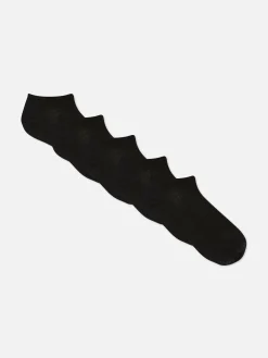 Socken|Sportbekleidung|Primark Sneakersocken, 5er-Pack Schwarz