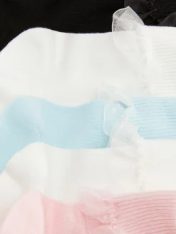 Socken Und Strumpfhosen|Primark Socken Mit Rüschenbesatz, 5er-Pack Multi