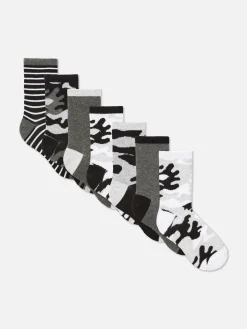 Socken|Primark Socken Mit Tarnmuster, 7er-Pack Multi