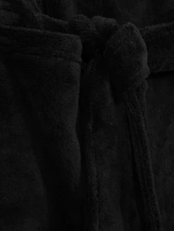 Schlafanzüge|Primark Soft-Touch-Bademantel Schwarz