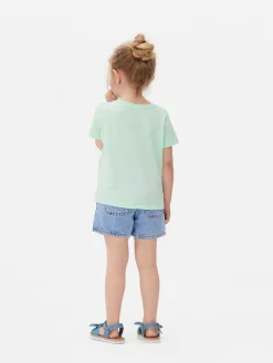 Tops Und T-Shirts|Primark Sommerliches T-Shirt Mit Grafik Mintgrün