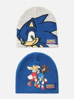 Mützen, Handschuhe Und Schals|Primark „Sonic The Hedgehog“ Beanies, 2er-Pack Multi