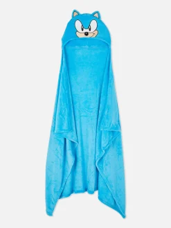 Decken Und Überwurfe|Primark „Sonic The Hedgehog“ Überwurf Mit Kapuze Blau