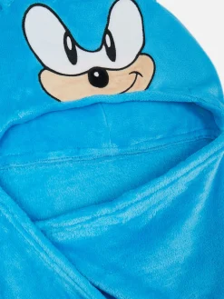 Decken Und Überwurfe|Primark „Sonic The Hedgehog“ Überwurf Mit Kapuze Blau