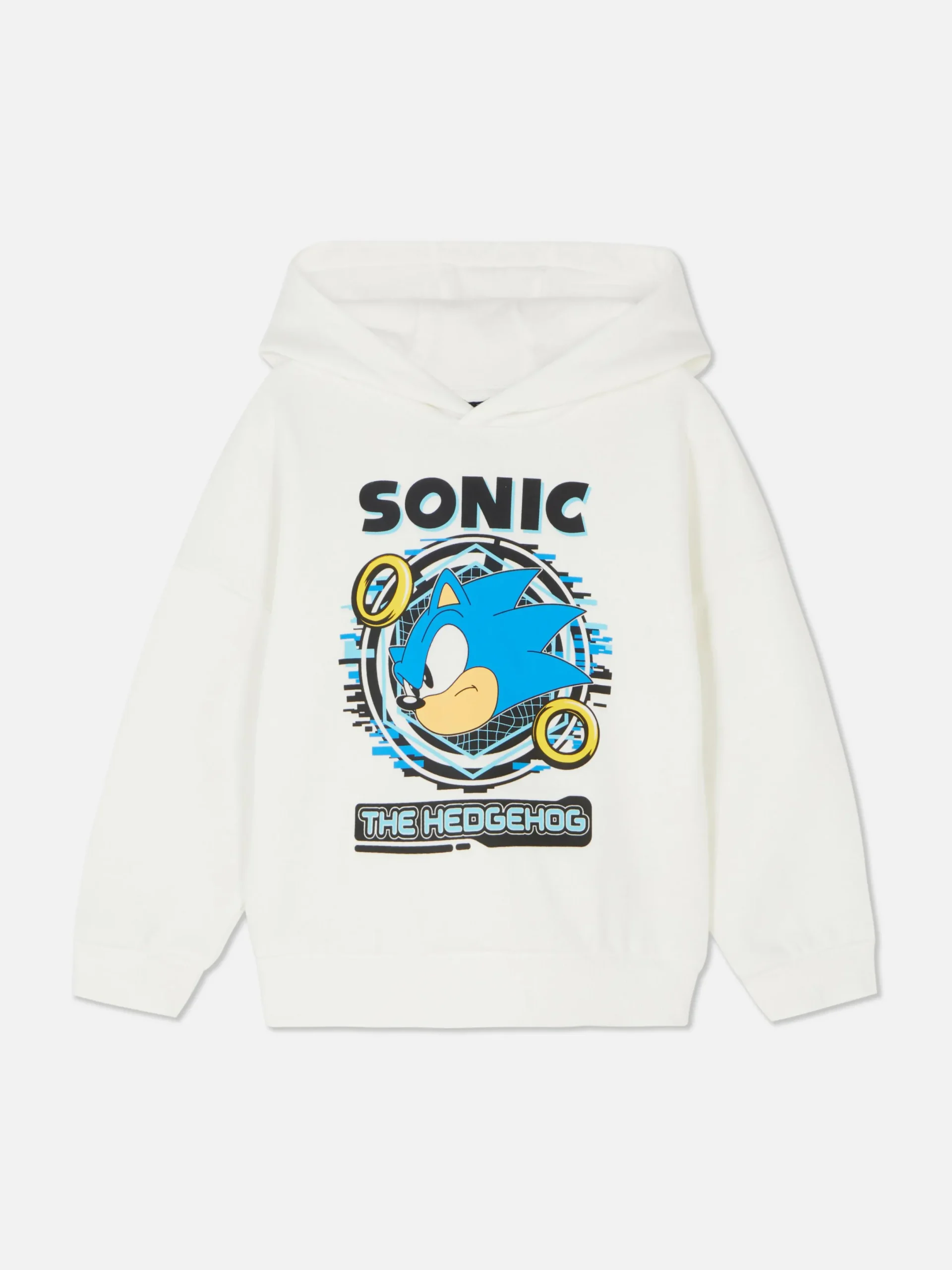 Hoodies Und Sweatshirts|Primark „Sonic The Hedgehog“ Hoodie Mit Grafik Ecrufarben