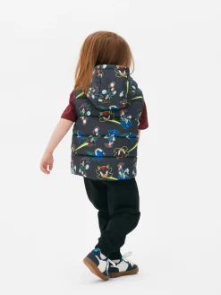 Jacken Und Mäntel|Primark „Sonic The Hedgehog Sonic Und Shadow“ Pufferweste Anthrazitfarben