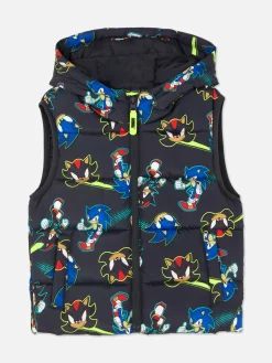 Jacken Und Mäntel|Primark „Sonic The Hedgehog Sonic Und Shadow“ Pufferweste Anthrazitfarben