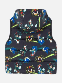 Jacken Und Mäntel|Primark „Sonic The Hedgehog Sonic Und Shadow“ Pufferweste Anthrazitfarben