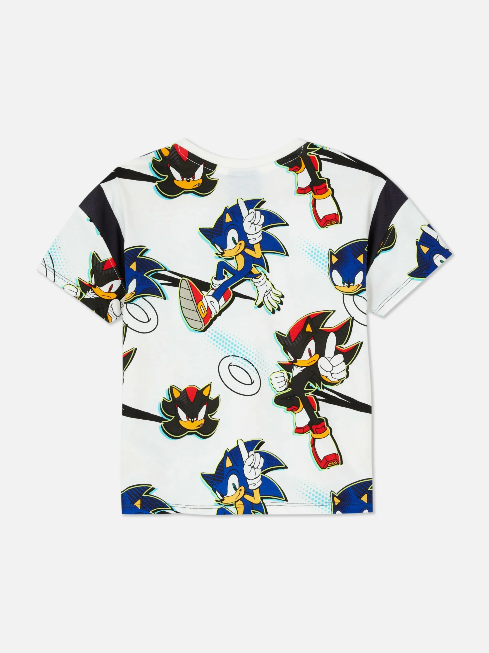 Tops Und T-Shirts|Primark „Sonic The Hedgehog Und Shadow“ T-Shirt Ecrufarben