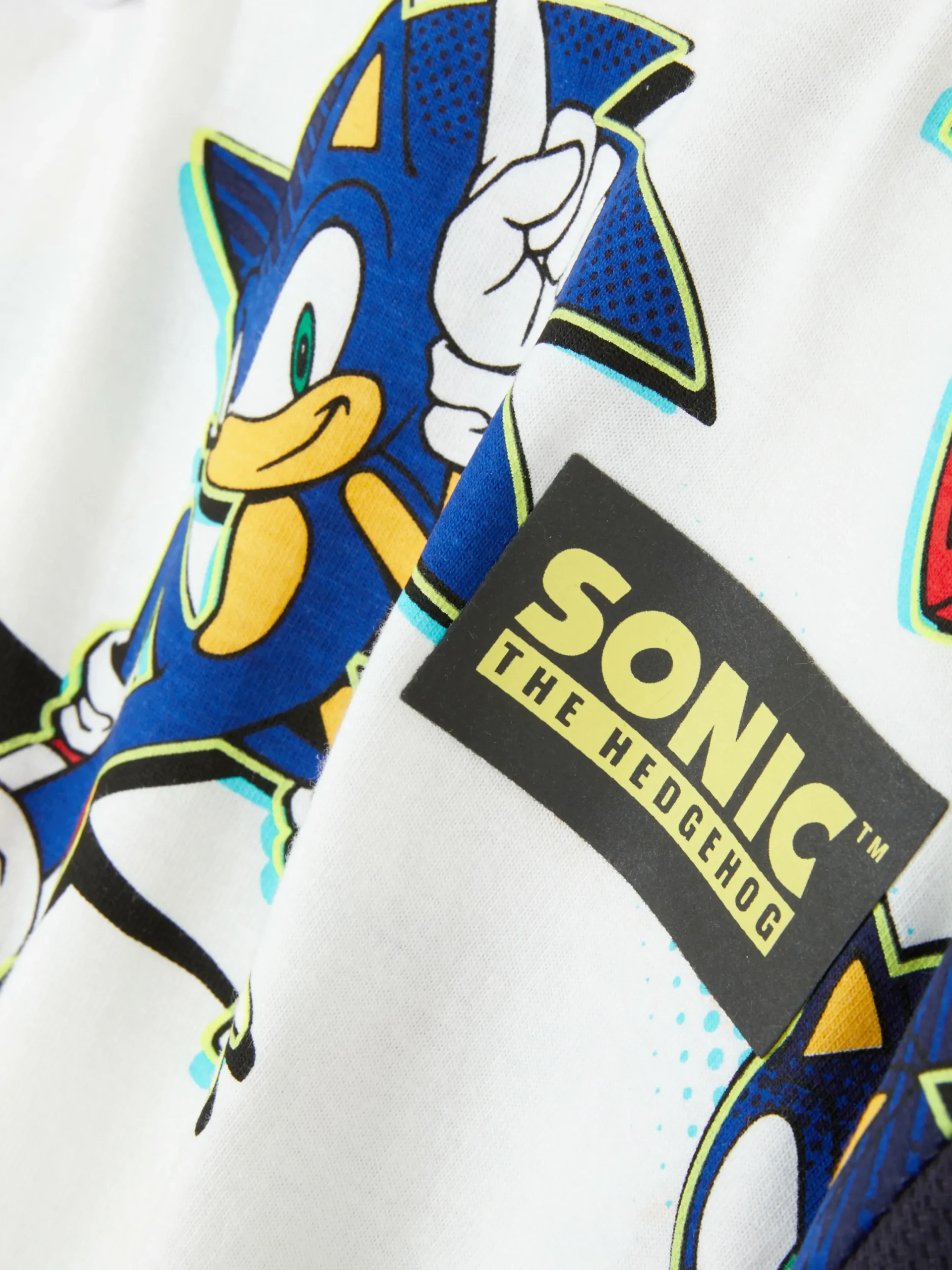Tops Und T-Shirts|Primark „Sonic The Hedgehog Und Shadow“ T-Shirt Ecrufarben