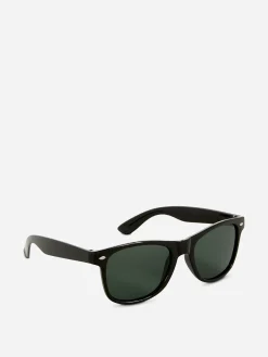 Sonnenbrillen|Primark Sonnenbrille Mit Klassischer, Eckiger Fassung Schwarz
