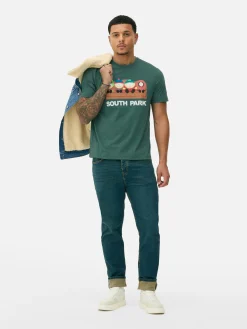 Grafik-T-Shirts Und -Sweatshirts|Tops Und T-Shirts|Primark „South Park“ T-Shirt Grün