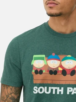 Grafik-T-Shirts Und -Sweatshirts|Tops Und T-Shirts|Primark „South Park“ T-Shirt Grün