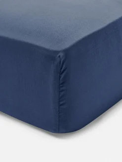 Bettlaken Und Kopfkissenbezüge|Primark Spannbettlaken, Einzelbett Marineblau