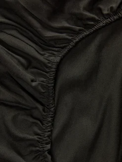 Halloween-Deko Und Süßigkeiten|Halloween Alle|Primark Spannbettlaken Mit Hohem Baumwollanteil, Einzelbett Schwarz